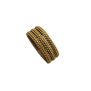 Bague Multirang en Or Jaune 18K - T56 - 3.89 Grs