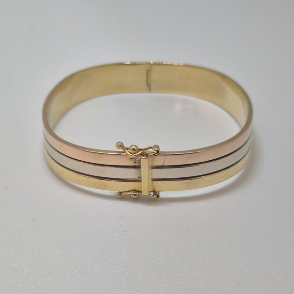 Bracelet Jonc Or Jaune 18K 19.47g