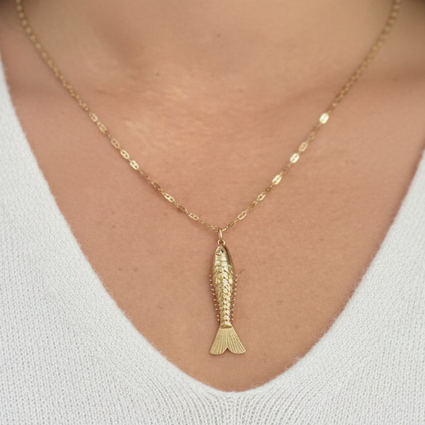 Pendentif Symbole en Or Jaune 18 Carats Oxyde de Zirconium