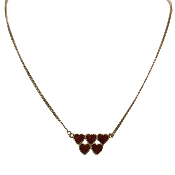 Collier Ras du Cou Gourmette en Or Jaune 18K - 40cm - 4.21gr