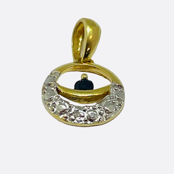 Pendentif Médaille en Or Jaune 18 k - 1.13 G