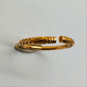 Bague en Or Jaune 18K Taille-51