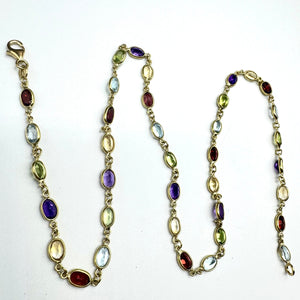 Collier Ras du Cou en Or Jaune 18K - 11.62g