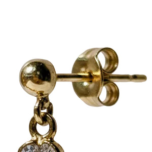 Boucles d'oreilles Pendantes en Or Jaune 18K