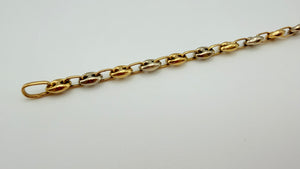 Bracelet Maillon Grain de Café Or 18 K - 4.20 G