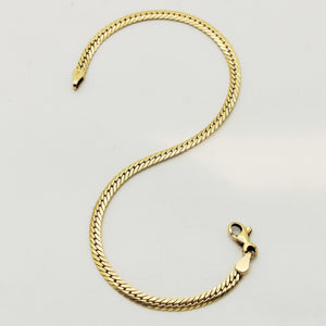 Bracelet en Or Jaune Anglaise 18K 2.52 Grs