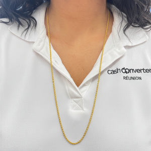 Collier Sautoir en Or Jaune 18k
