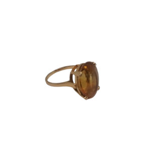 Bague en Or Jaune 18K Taille-57