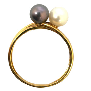 Bagues en Perles d'Or Jaune 18K