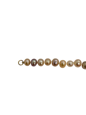 Bracelet perles en Or Jaune 18K - 7.46 Grs