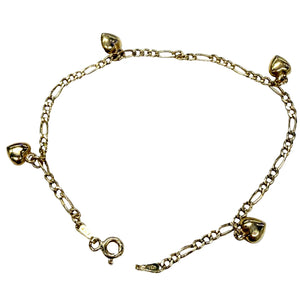 Bracelet Breloque Or Jaune 18k Poids-2.15 Grs
