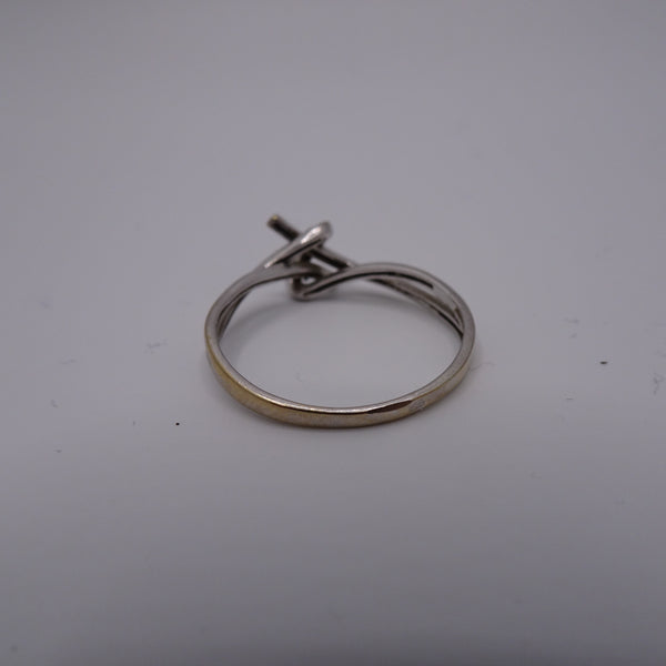 Bagues en or blanc 18 Carats  Taille - 57