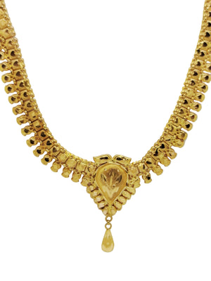 Collier Princesse Fantaisie en Or Jaune 22 K - 10.10 G