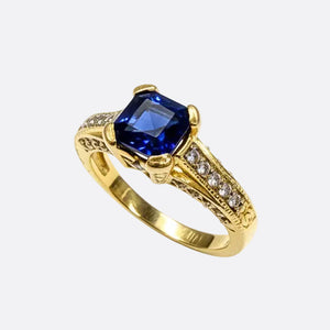Bague Or en Jaune 18k - 5.14 G