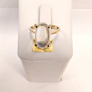 Bague en or jaune 18K Taille-49