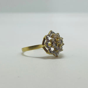 Bague Chou en Or Jaune 18k Taille-56