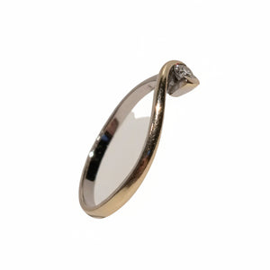 Solitaire en Or Blanc 18k - 1.95 G