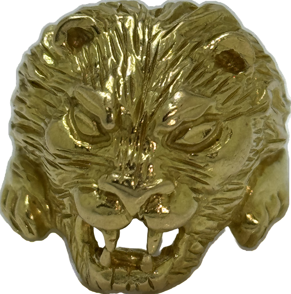 Chevalière en or jaune 18k Taille-59