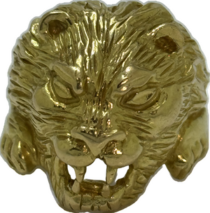 Chevalière en or jaune 18k Taille-59