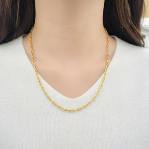 Collier Matinée en Or Jaune 18K - 5.50Grs