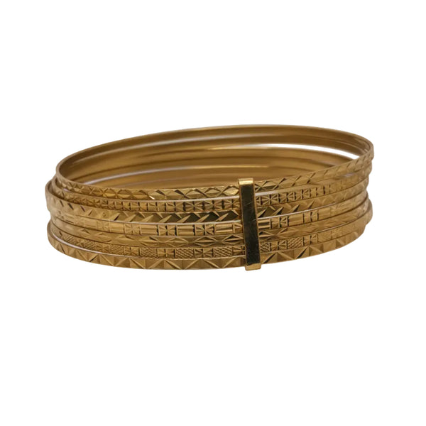 Bracelet Jonc en Or Jaune 18k