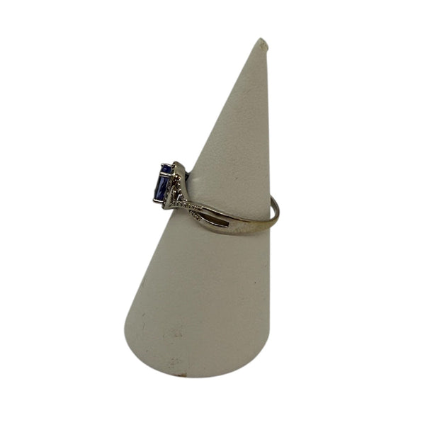 Bague Alliance en Or Blanc 18K - Taille 54