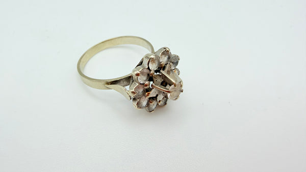 Bagues en Or Blanc - Oxyde de Zirconium (
