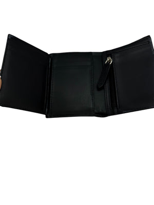 Portefeuille Lancel Noir en Bon État avec Accessoires - 12.50cm