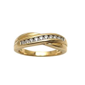 Bague en Or jaune 18K - Taille 50 - 4.60G