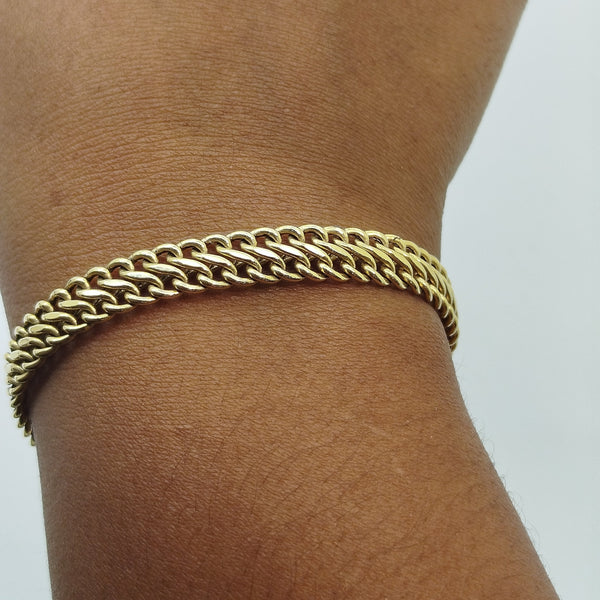 Bracelet en Or Jaune 18K - 8.17 Grs