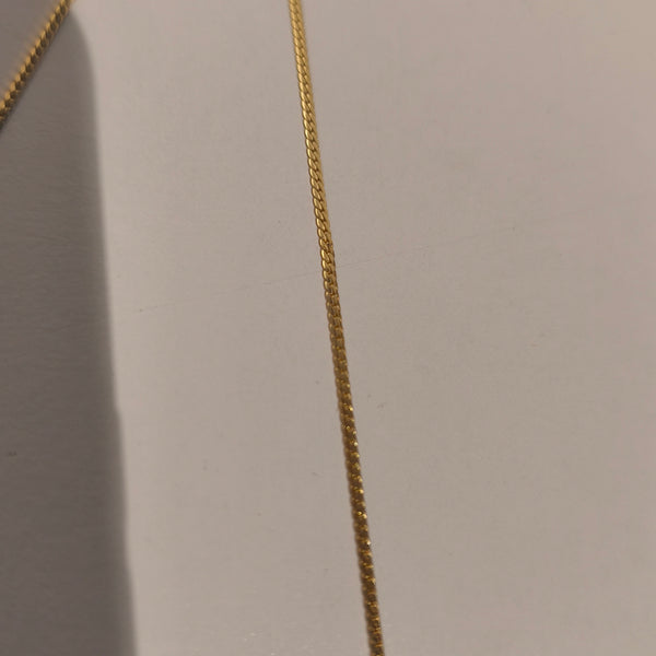 Collier Matinée Or Jaune 18K avec Diamants 0.34 cts