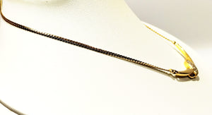 Collier Princesse Or Jaune 18k 8.30 Grs