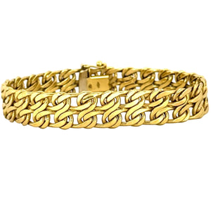 Bracelet Gourmette Or Jaune 18k - 12.53 G