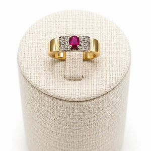Tank Or Jaune 18 K - Taille 53 - 6.02 G