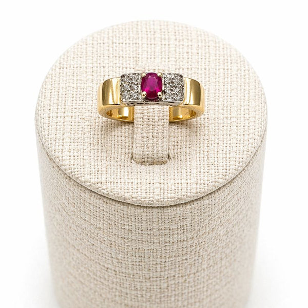 Tank Or Jaune 18 K - Taille 53 - 6.02 G