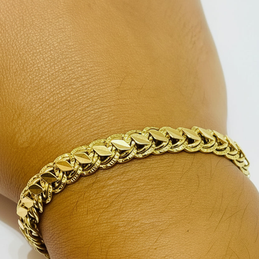 Bracelet en Or Jaune 18 K - 12.56 G