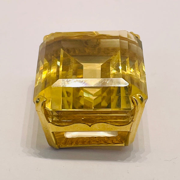 Pendentif en Or jaune 18K - Citrine - 21.74g
