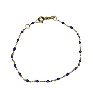 Bracelet Maillon Forçat Or Rose 18 Carats