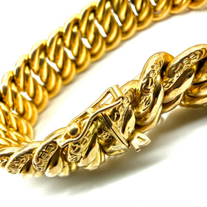 Bracelet en Or Jaune 18k -  37.60 G