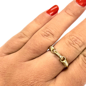 Bague Tarika en Or Jaune 18k - T 54