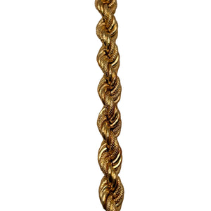 Bracelet maillon torsadé en Or jaune 18K - 16.32G