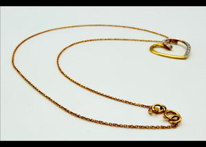Collier Matinée Or Jaune 18 Carats avec Pendentif