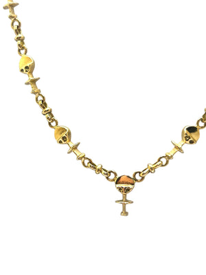 Collier Ras du Cou en Or Jaune 18 Carats