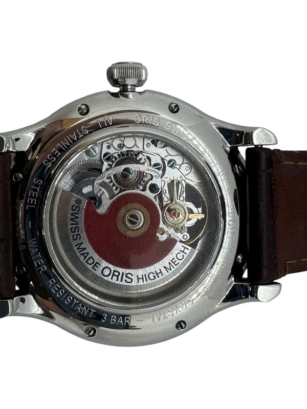 Montre Oris Artelier Skeleton Squelette Automatique Cuir 2010