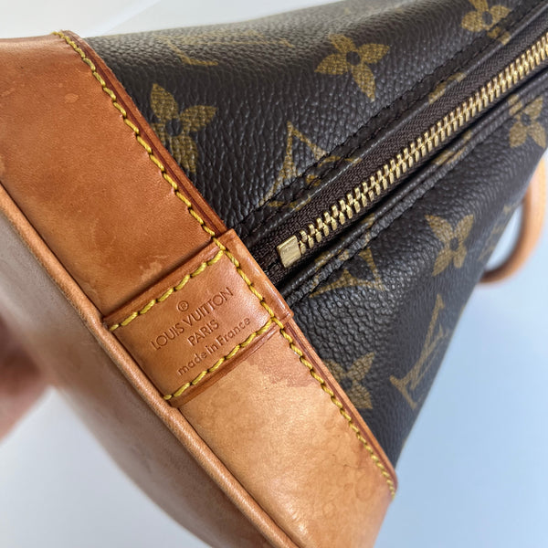 Louis Vuitton Alma Vintage en Toile Monogram Marron