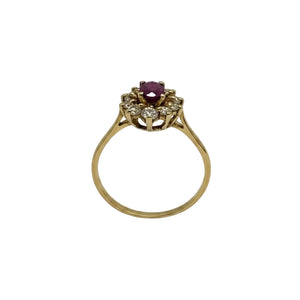 Bagues Marquise en Or Jaune 18 k