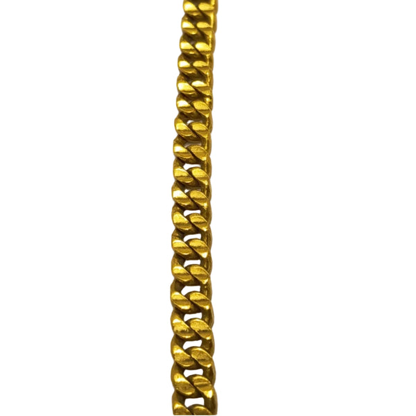 Bracelet Gourmette Or Jaune 24K