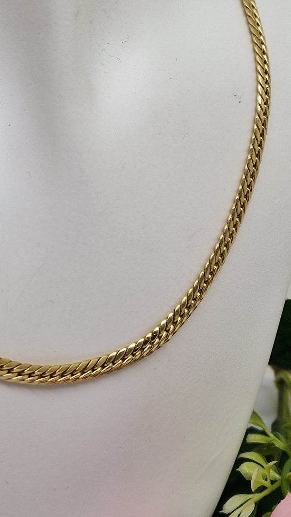 Collier Princesse en Or jaune 18K 11.73 Grs