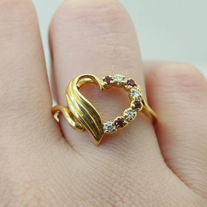 Bague en Or jaune 18k -  2.47 G