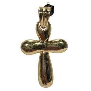 Superbe Pendentif Croix en Or Jaune 18 Carats